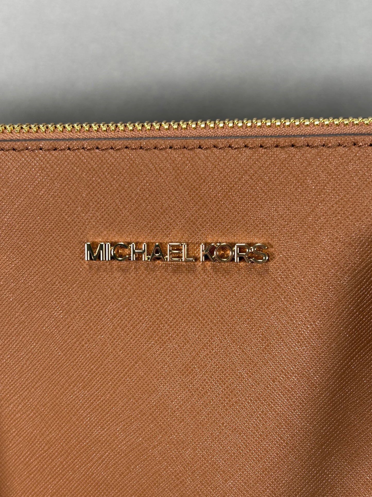 Michael Kors Brown Charlotte Tote Bag