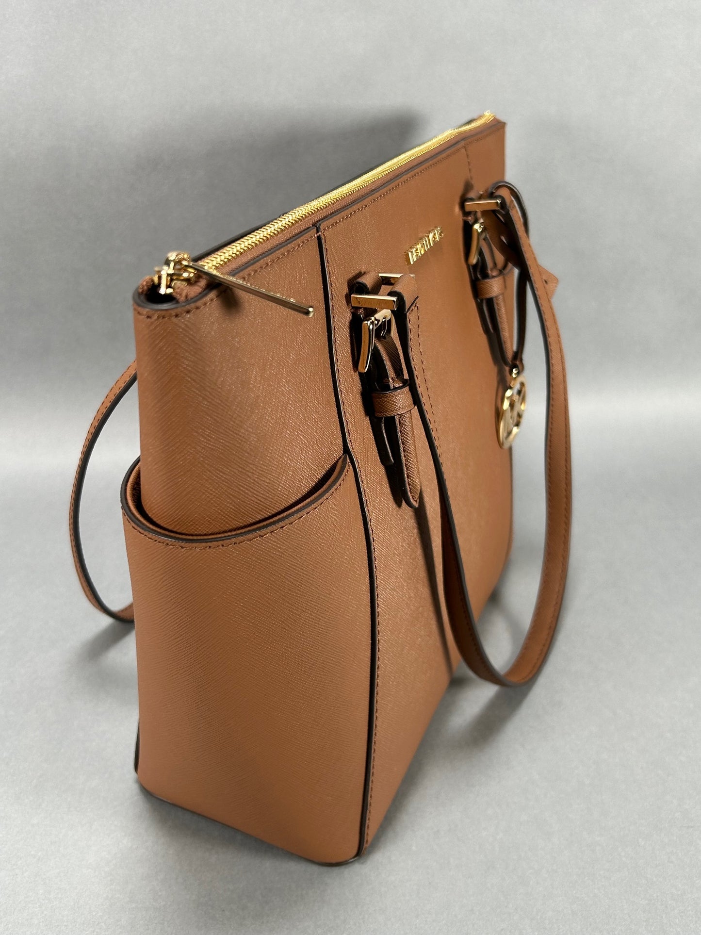 Michael Kors Brown Charlotte Tote Bag
