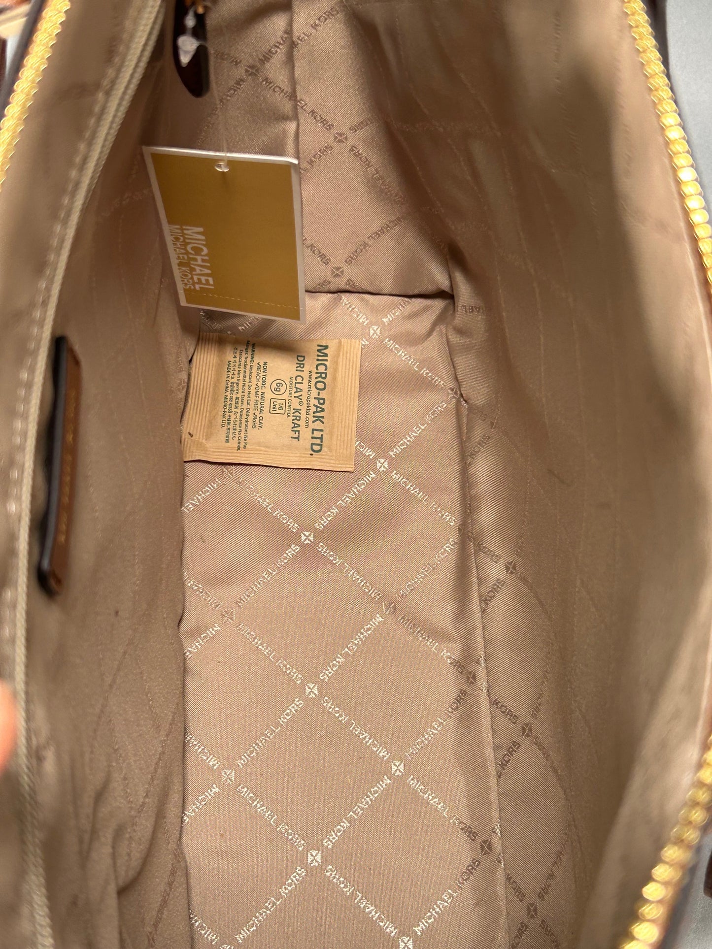 Michael Kors Brown Charlotte Tote Bag