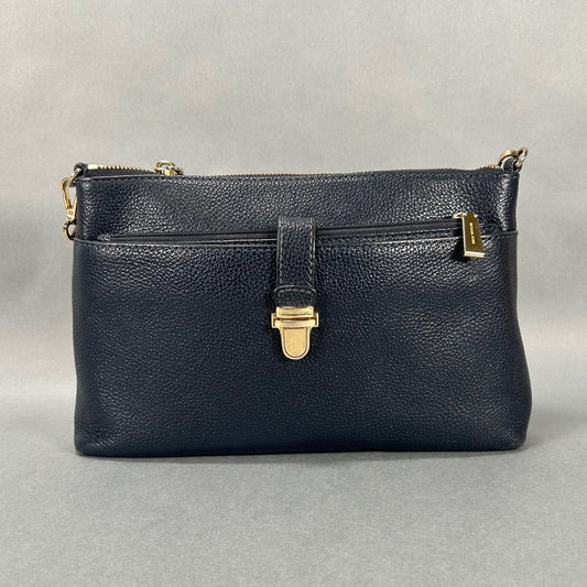 Michael Kors Hammered Leather Mercer Crossbody Bag