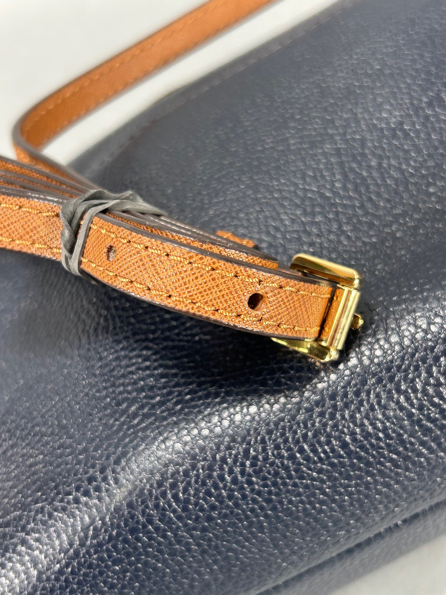 Michael Kors Hammered Leather Mercer Crossbody Bag
