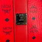 MCM Visetos Medium Liz Reversible Shopper Tote Bag W/ Pouch