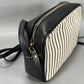 YSL Canvas Calfskin Monogram Lou Camera Striped Messenger Bag