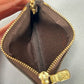 Louis Vuitton Damier Ebene Pochette Mini - Brown
