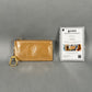 Louis Vuitton Beige Noisette Monogram Vernis Key Pouch Pochette Cles