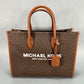 Michael Kors Mirella Medium Brown Tote Bag