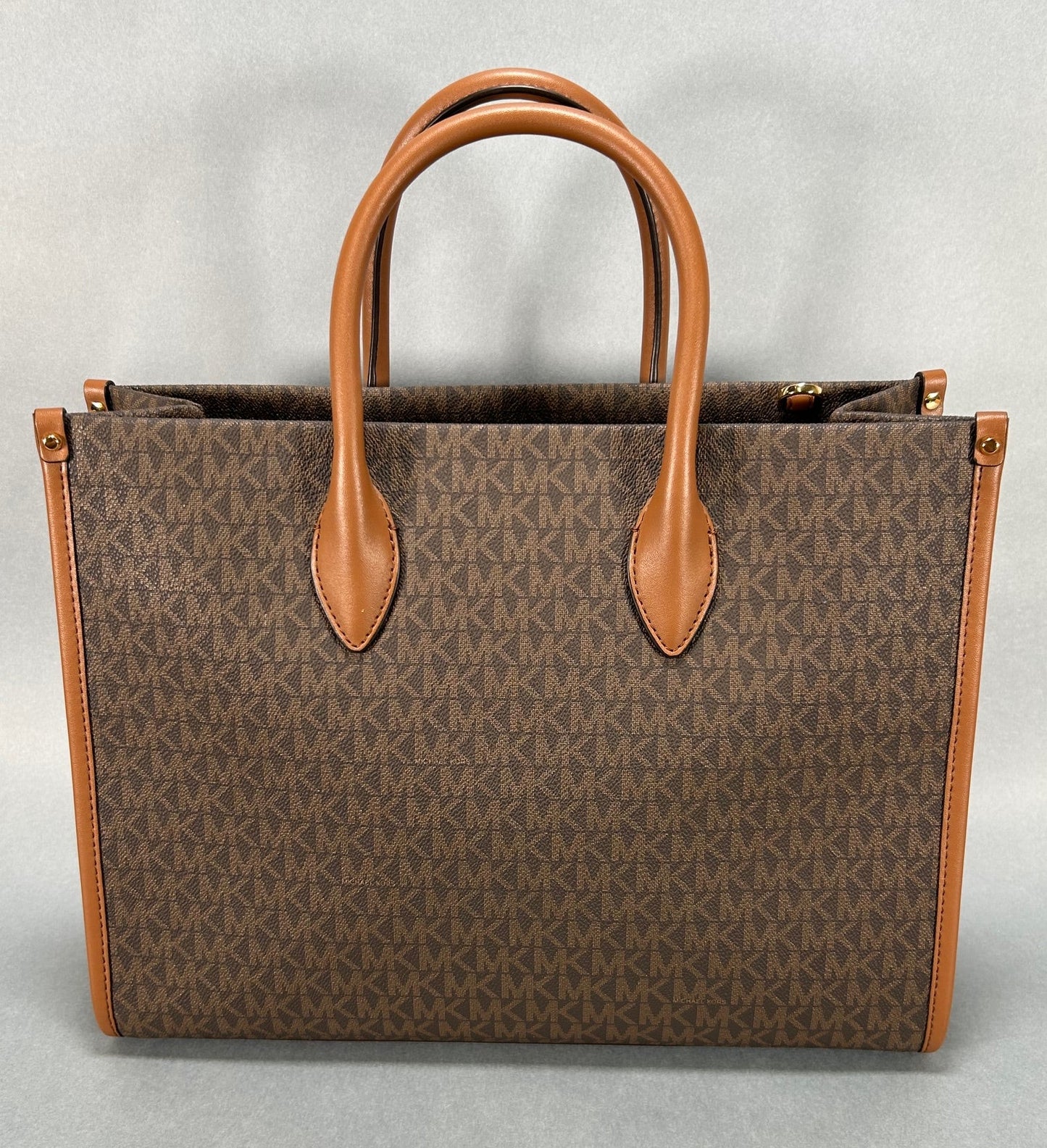 Michael Kors Mirella Medium Brown Tote Bag