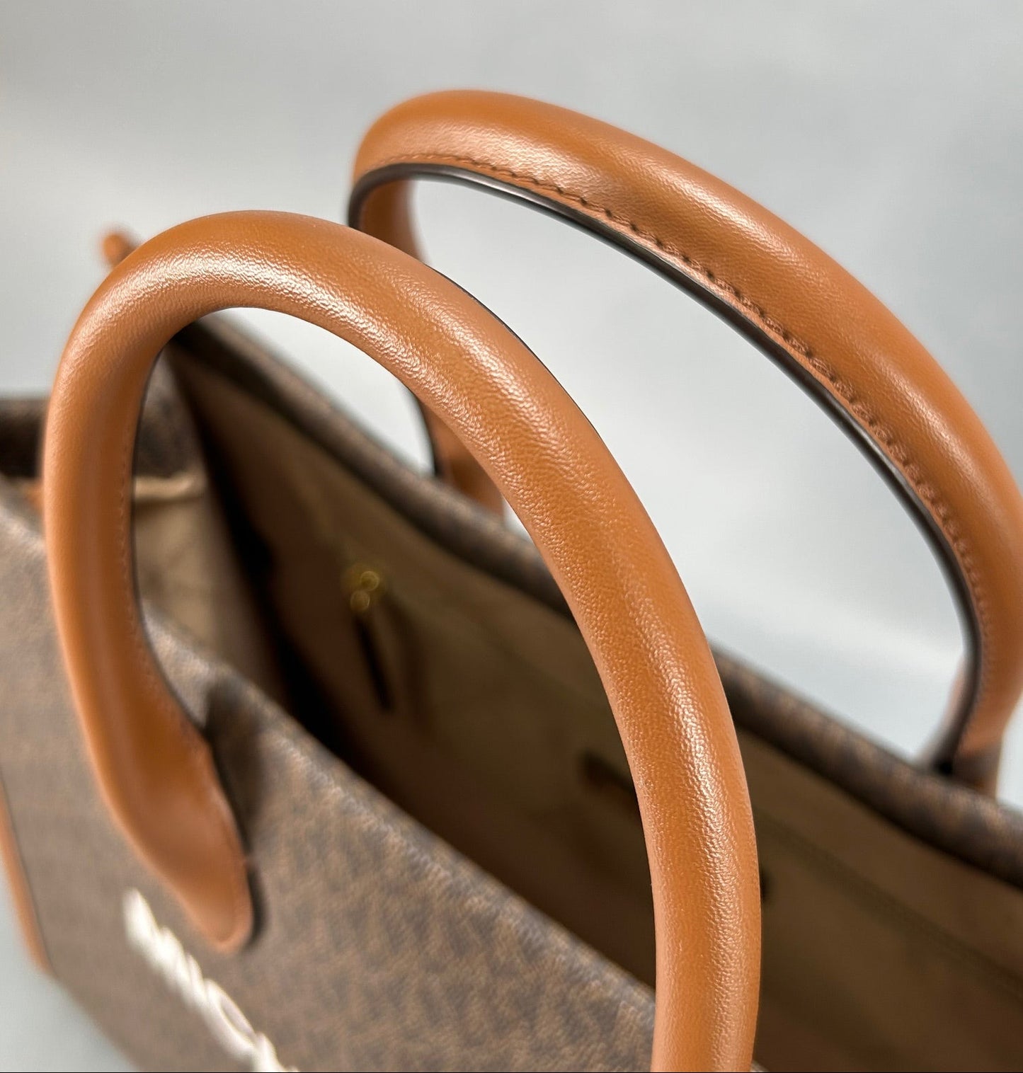Michael Kors Mirella Medium Brown Tote Bag