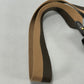 Black Calfskin Mini Flat Baguette with Strap
