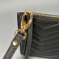 Gucci GG Marmont Leather Pouch - Black W/Box & Tags