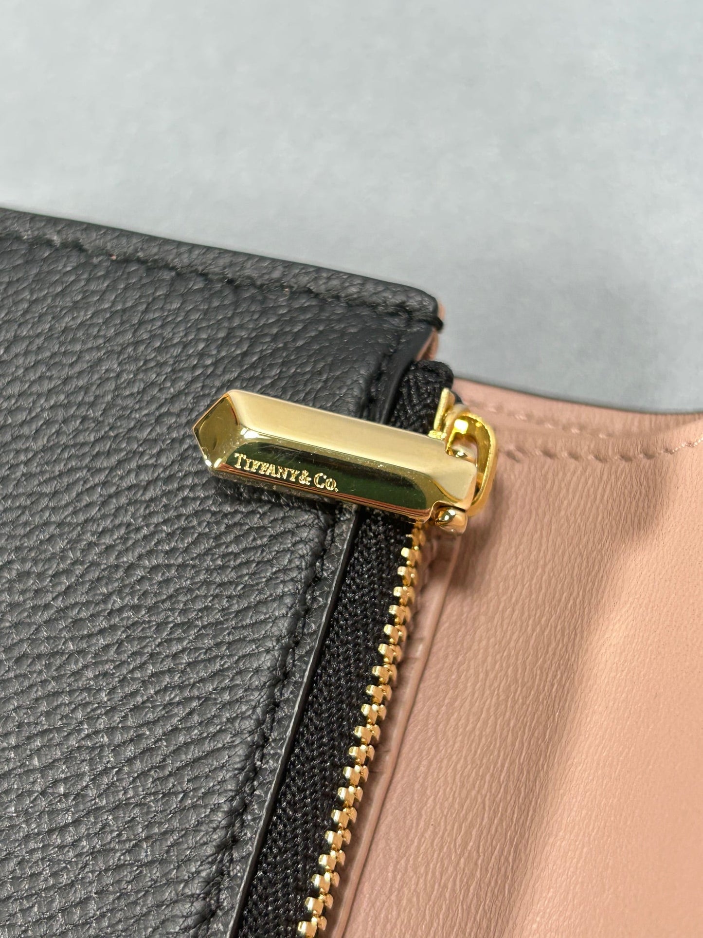 Tiffany T Envelope Wallet - Black