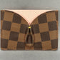 Louis Vuitton Caissa Card Holder in Damier Ebene Canvas