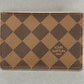 Louis Vuitton Caissa Card Holder in Damier Ebene Canvas