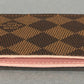 Louis Vuitton Caissa Card Holder in Damier Ebene Canvas