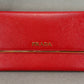 Prada Saffiano Wallet - Red