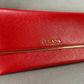 Prada Saffiano Wallet - Red