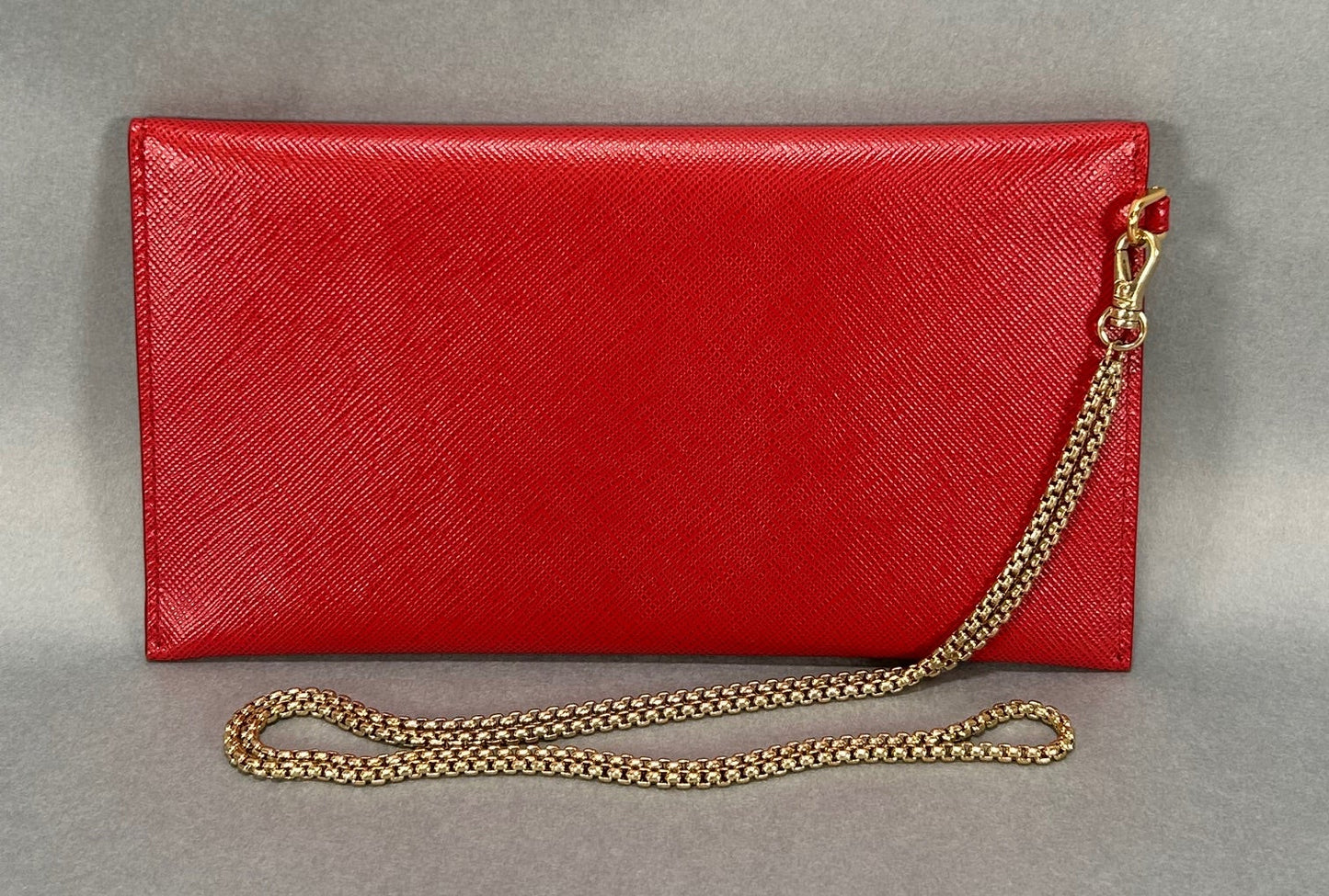 Prada Saffiano Wallet - Red