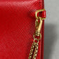 Prada Saffiano Wallet - Red