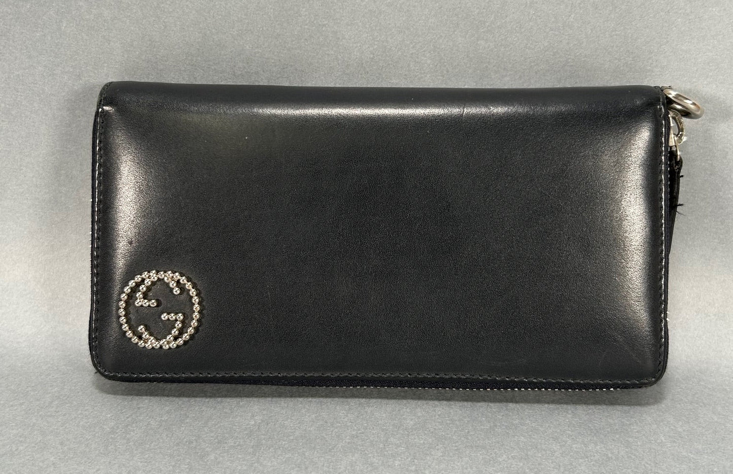 Gucci Zip Wallet - Navy Blue