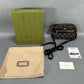 Gucci Mini Gg Black Denim Ophidia Crossbody Bag