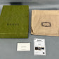 Gucci Mini Gg Black Denim Ophidia Crossbody Bag