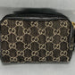 Gucci Mini Gg Black Denim Ophidia Crossbody Bag