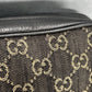 Gucci Mini Gg Black Denim Ophidia Crossbody Bag