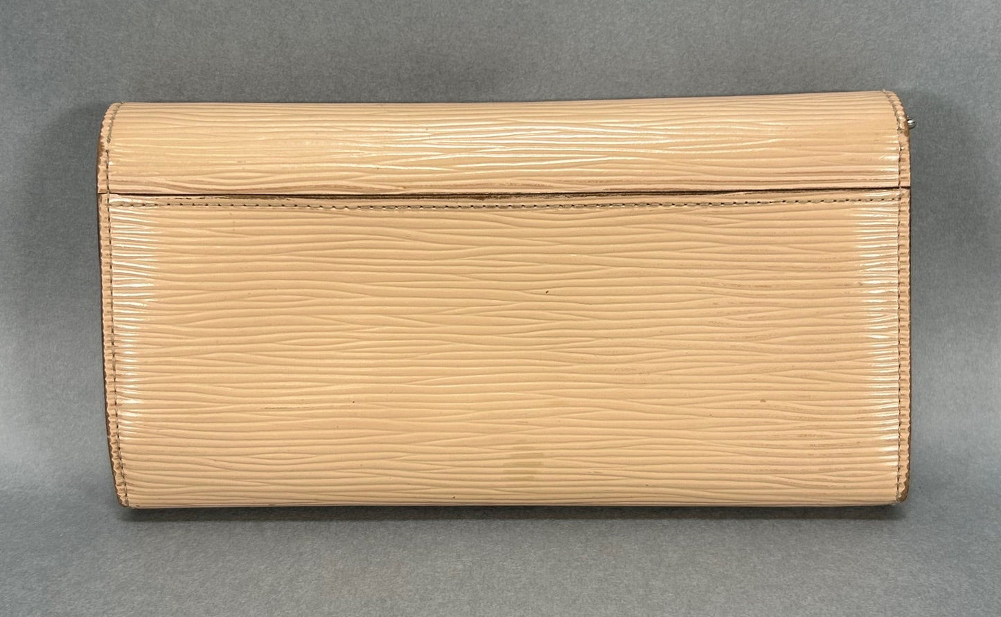 Louis Vuitton LV Beige Epi Sarah Wallet