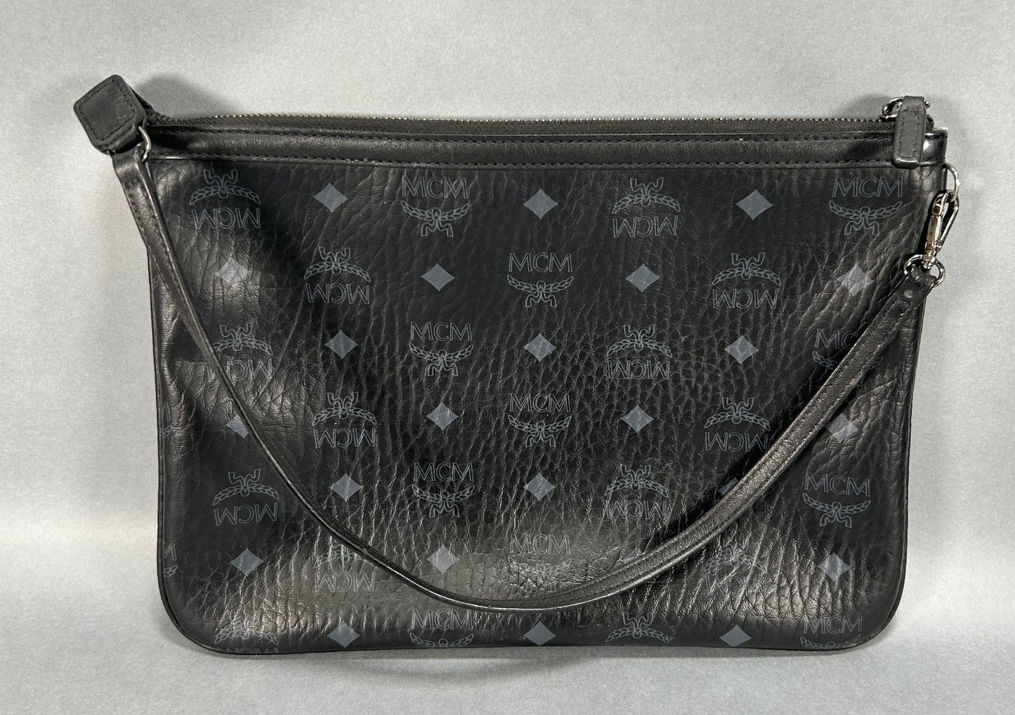 MCM Liz Large Visetos Shopper Bag - Black