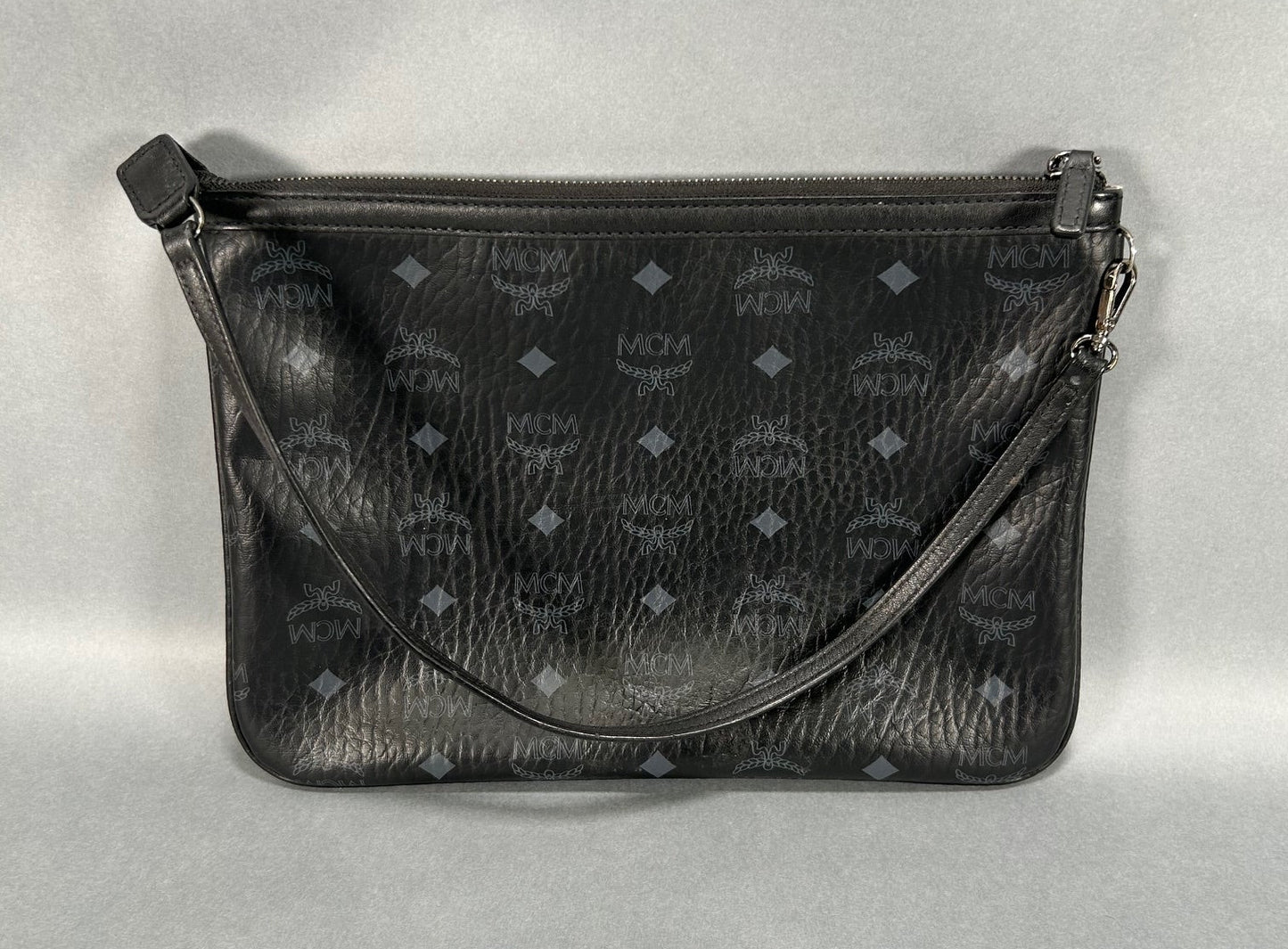 MCM Liz Large Visetos Shopper Bag - Black