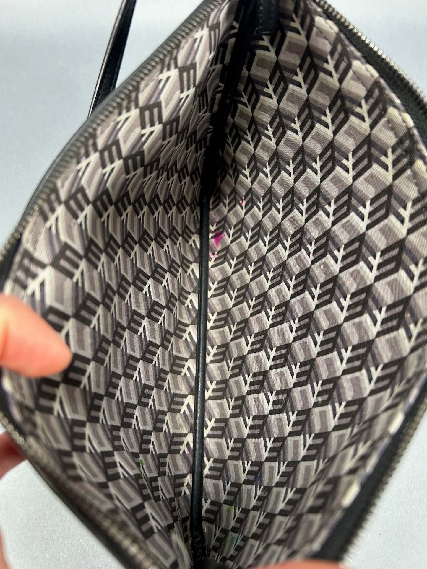MCM Liz Large Visetos Shopper Bag - Black