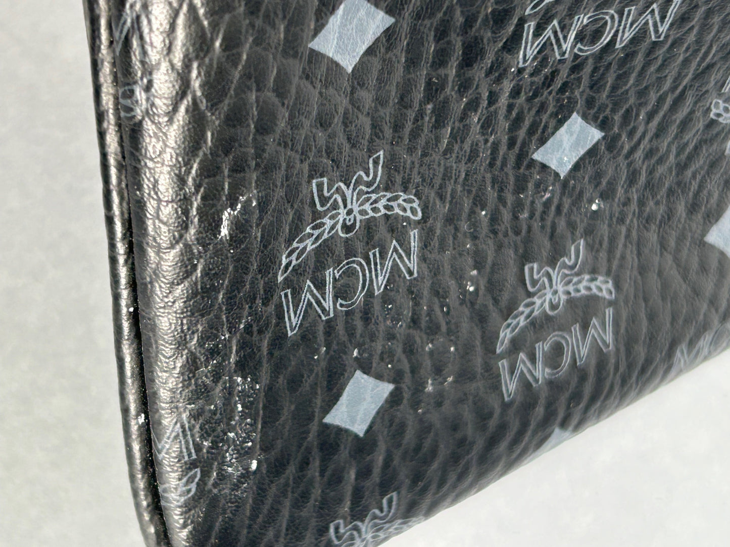 MCM Liz Large Visetos Shopper Bag - Black