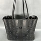 MCM Liz Large Visetos Shopper Bag - Black