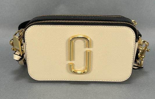 Marc Jacobs "The Snapshot" Crossbody Bag - Ivory