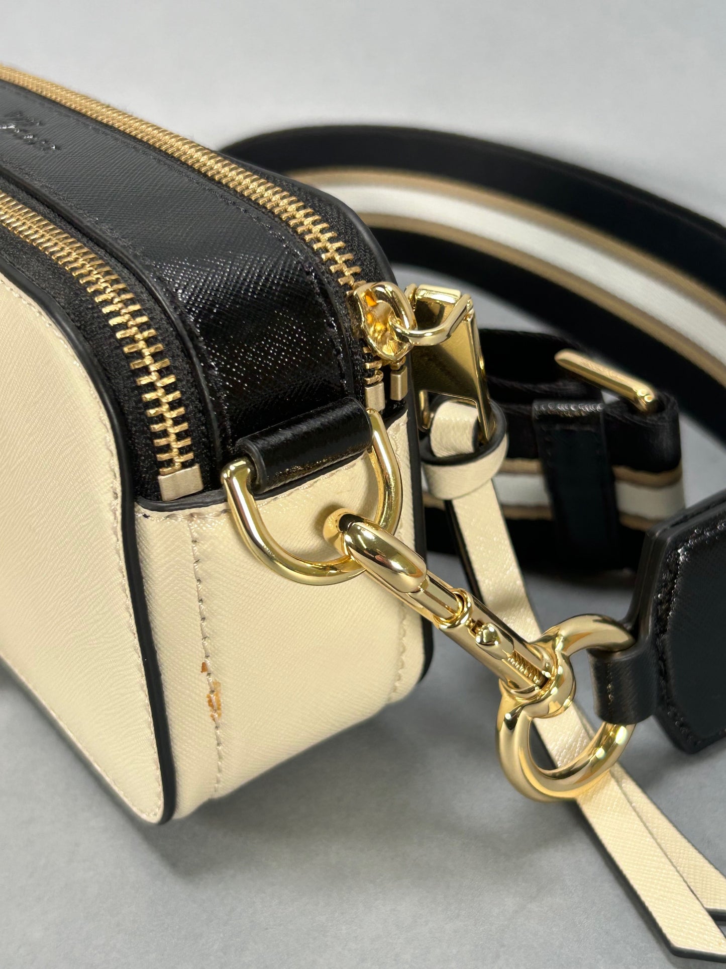 Marc Jacobs "The Snapshot" Crossbody Bag - Ivory