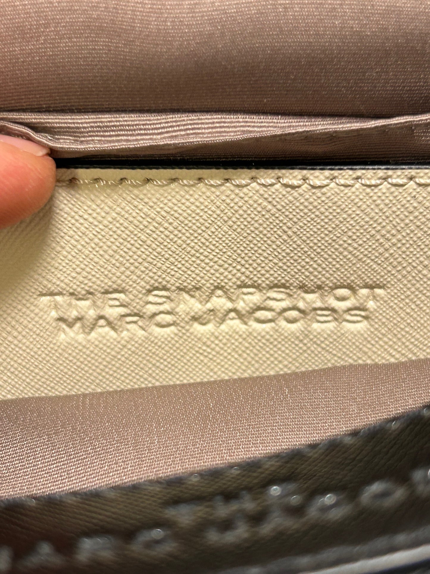 Marc Jacobs "The Snapshot" Crossbody Bag - Ivory
