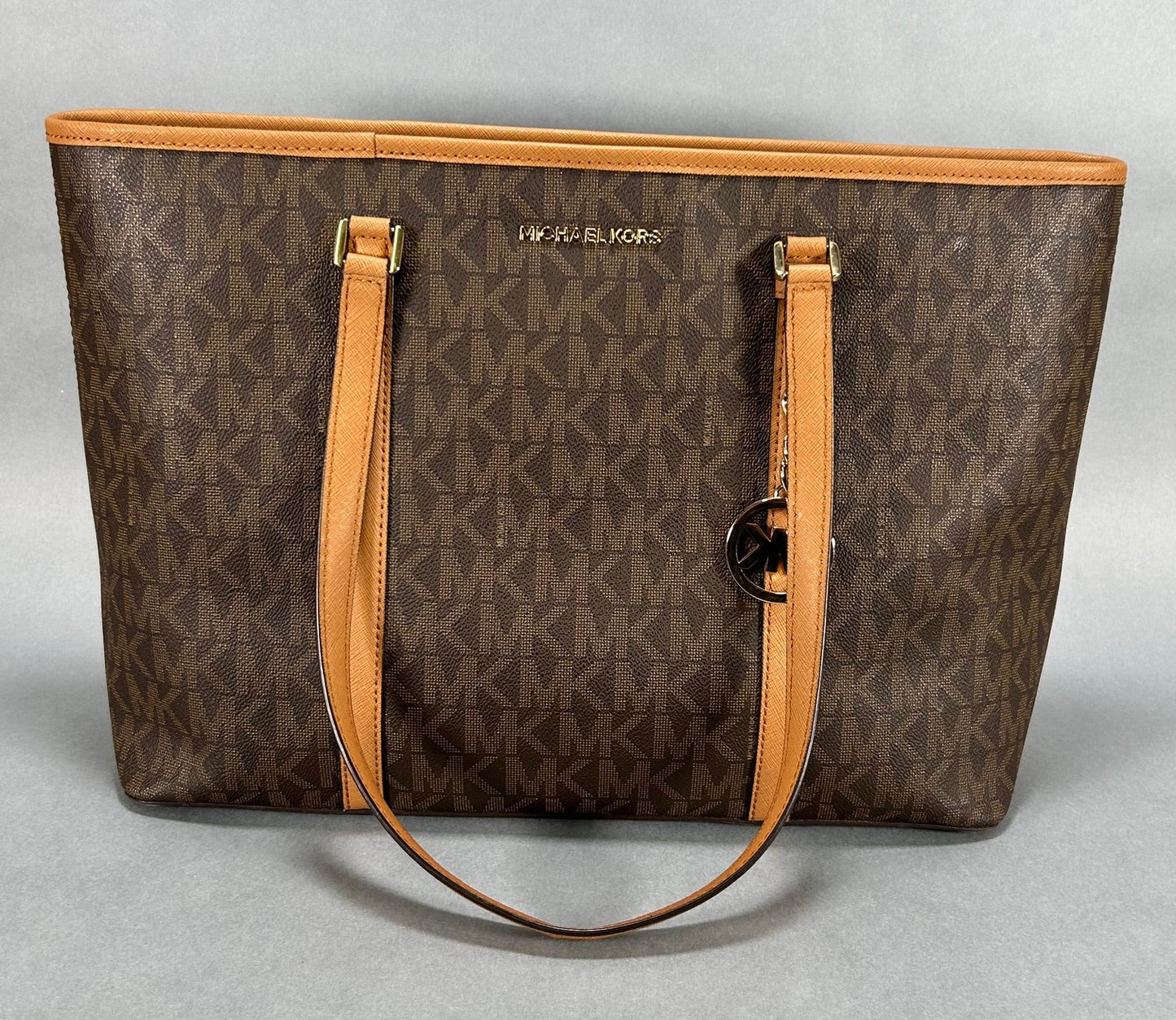 Michael Kors Sady Large Logo Tote Bag - Brown