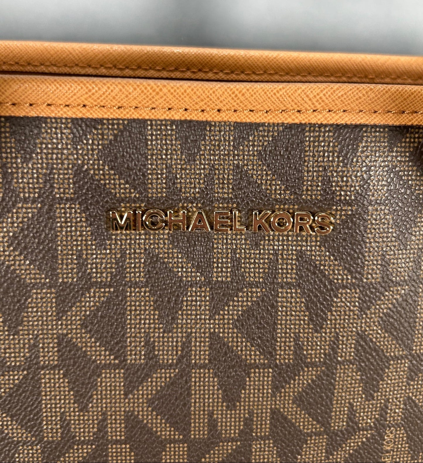 Michael Kors Sady Large Logo Tote Bag - Brown