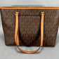 Michael Kors Sady Large Logo Tote Bag - Brown