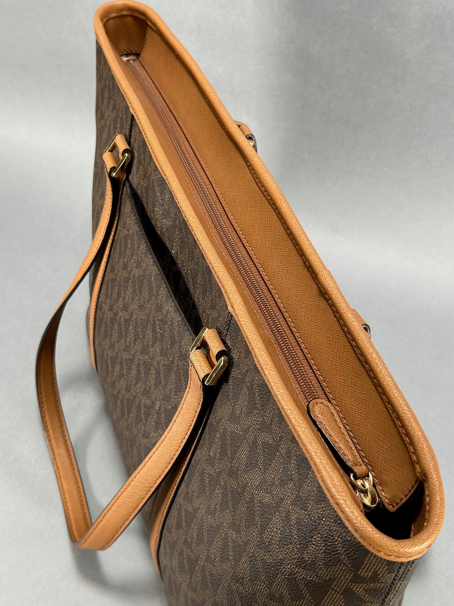 Michael Kors Sady Large Logo Tote Bag - Brown