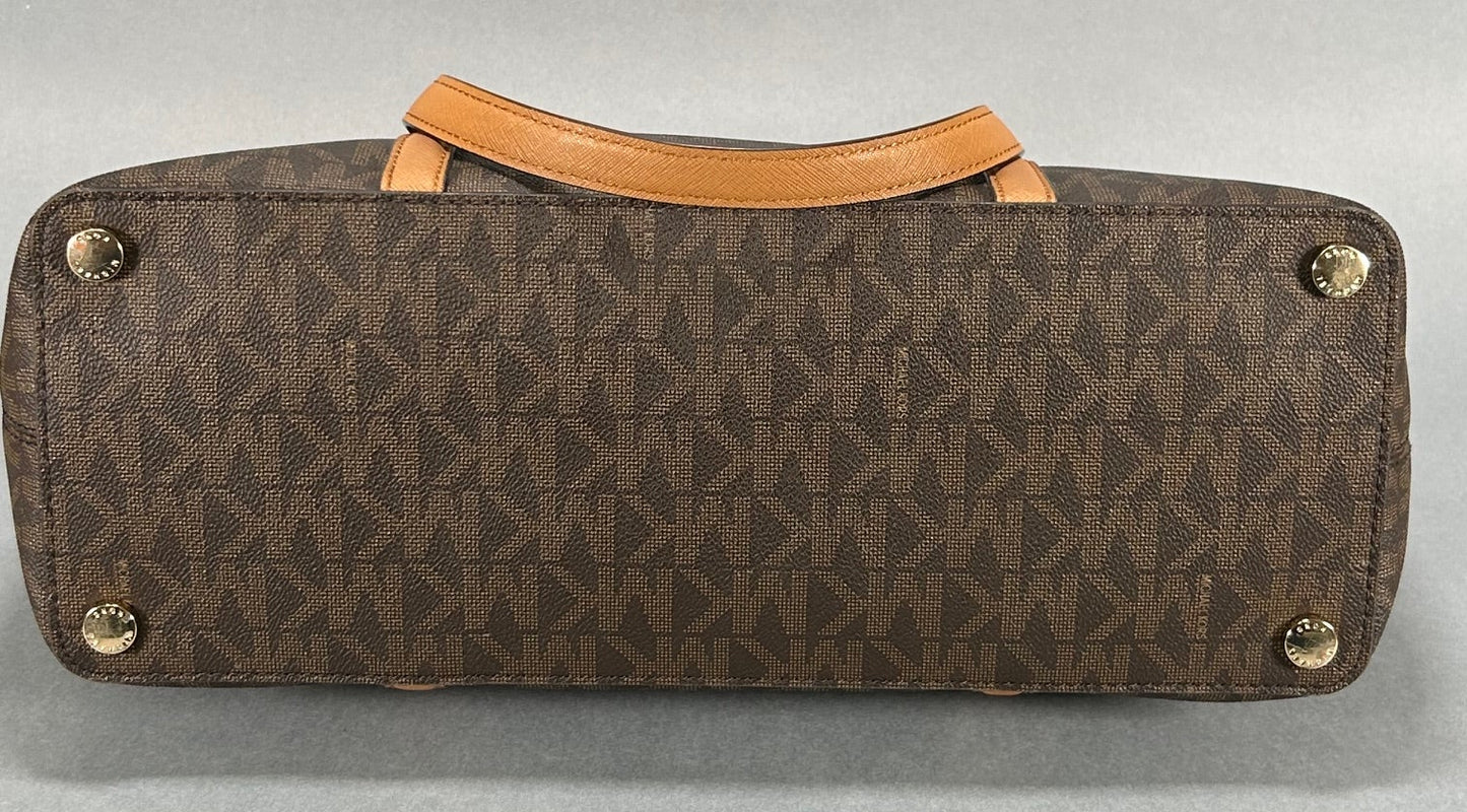 Michael Kors Sady Large Logo Tote Bag - Brown