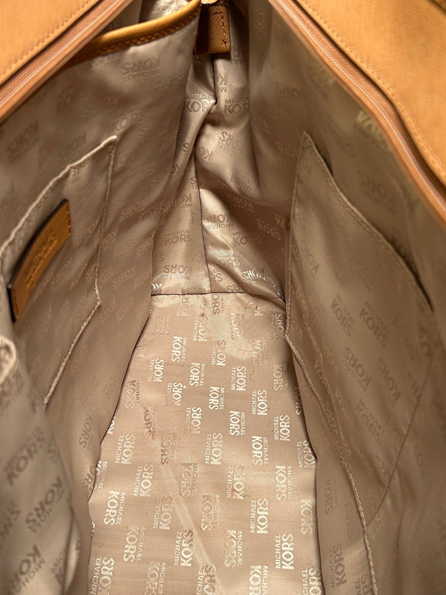 Michael Kors Sady Large Logo Tote Bag - Brown
