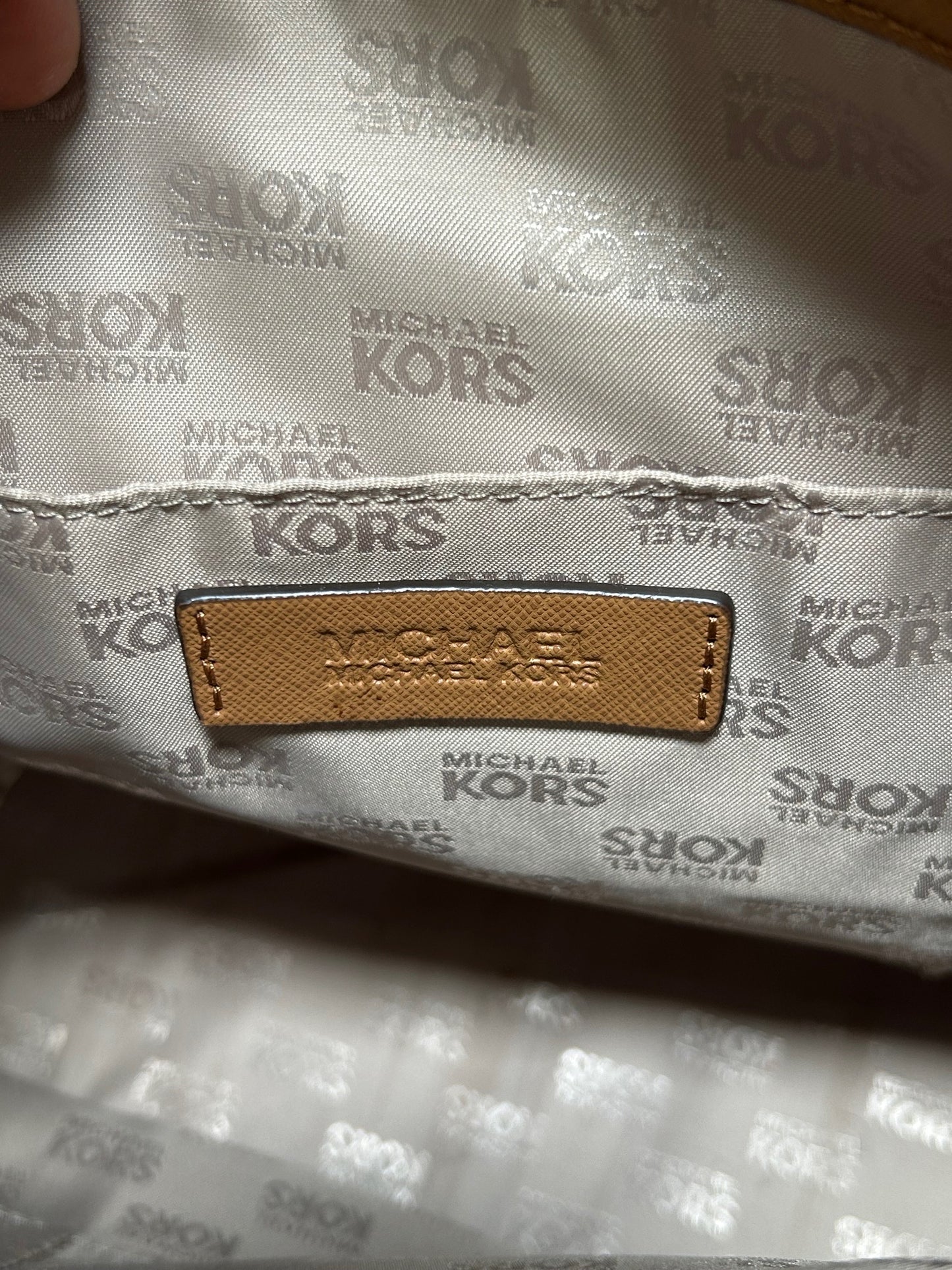 Michael Kors Sady Large Logo Tote Bag - Brown