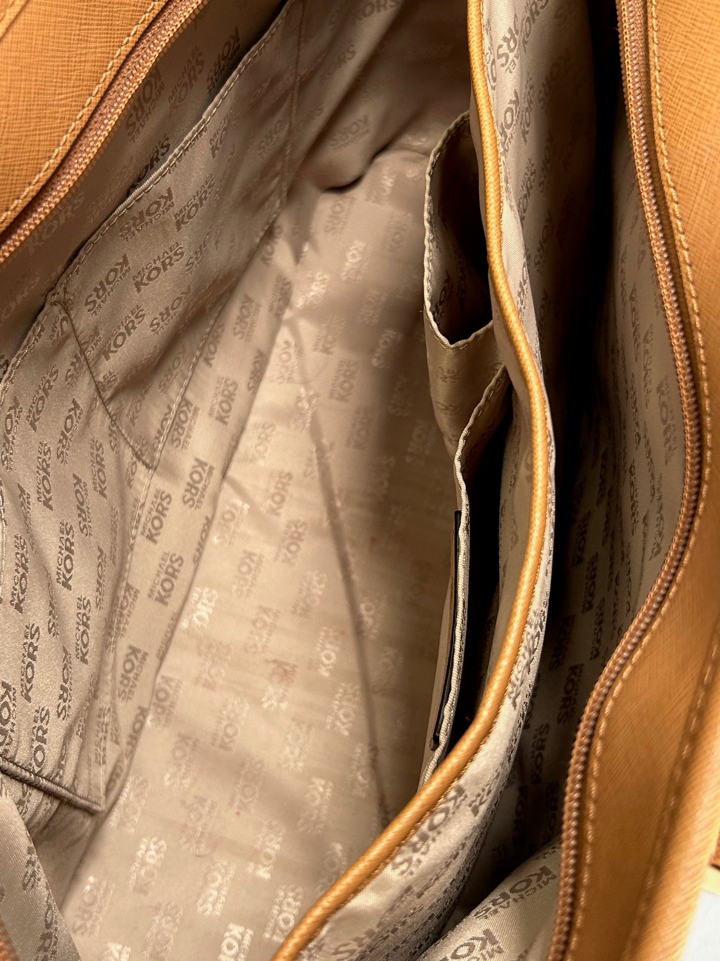 Michael Kors Sady Large Logo Tote Bag - Brown