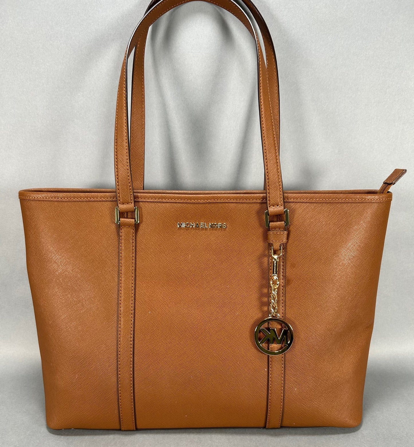 Michael Kors Jet Set Large Tote Bag - Light Brown