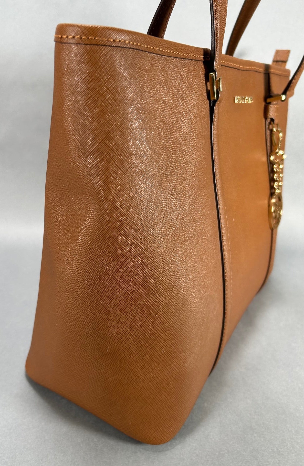 Michael Kors Jet Set Large Tote Bag - Light Brown
