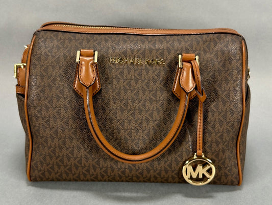 Michael Kors Hayes Large Duffel Bag - Brown