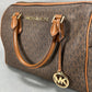 Michael Kors Hayes Large Duffel Bag - Brown