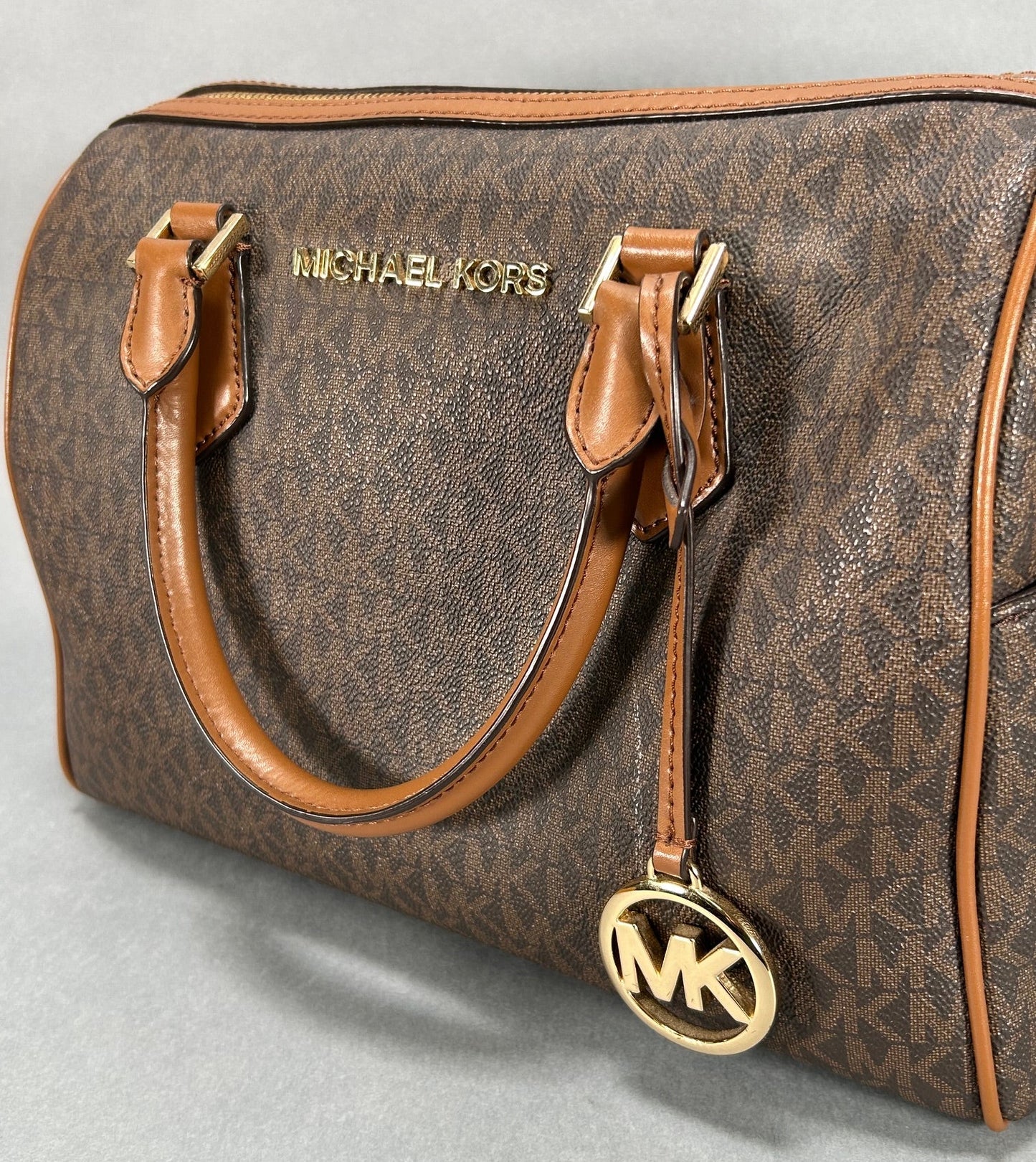 Michael Kors Hayes Large Duffel Bag - Brown