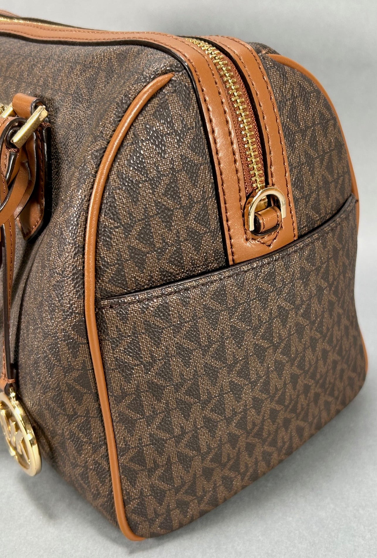 Michael Kors Hayes Large Duffel Bag - Brown